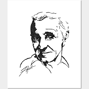 Charles aznavour Posters and Art